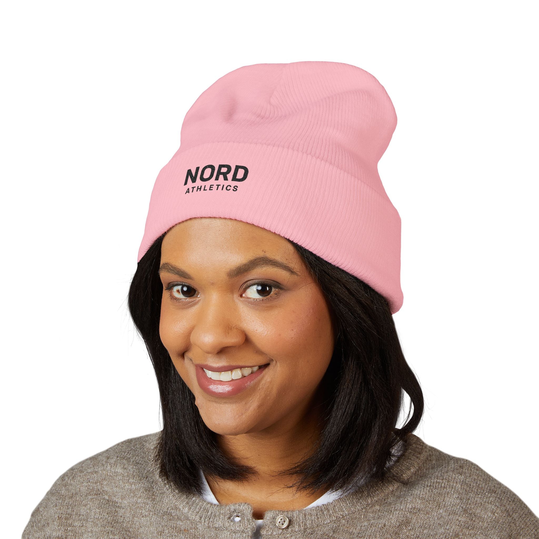 Nord Athletics Embroidered Cuffed Beanie
