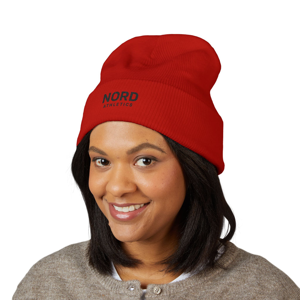 Nord Athletics Embroidered Cuffed Beanie
