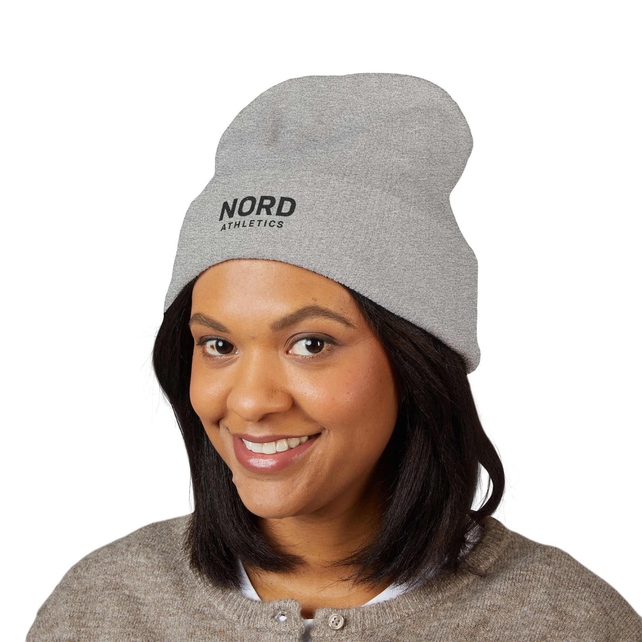 Nord Athletics Embroidered Cuffed Beanie